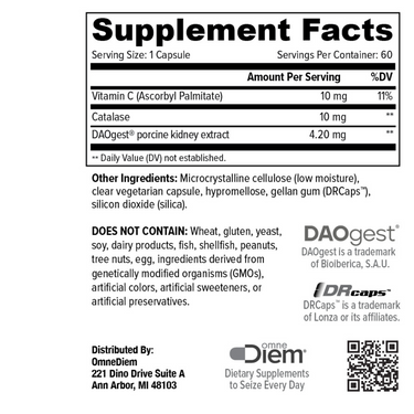 Histamine Digest with DAO
